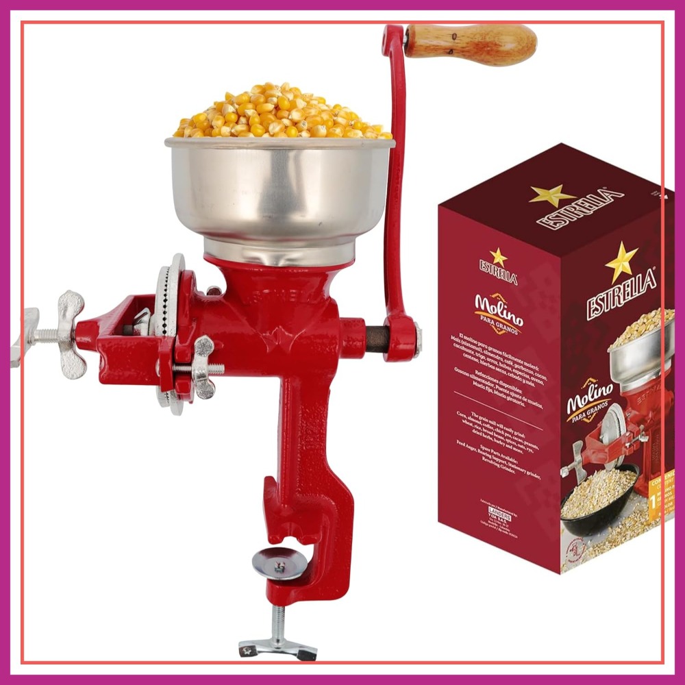 Cast Iron Corn - Manual Corn Grain Grinder Cast Iron