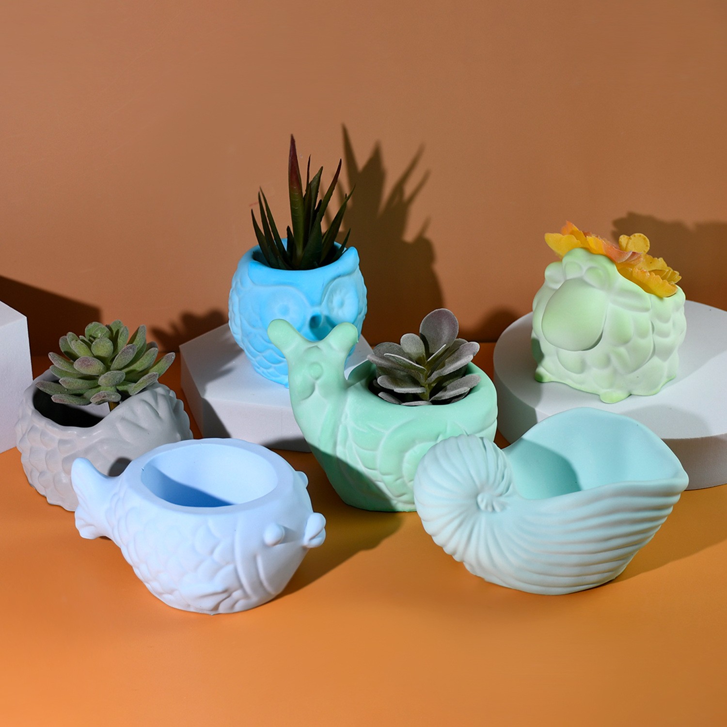 3D Animal Flower Pot Silicone  - مراجعة Potsticker Mold وسعره