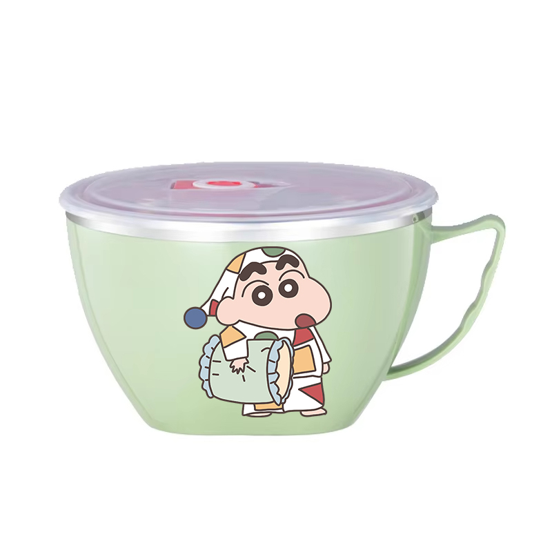 Crayon Shin-chan Noodle Bowl L - مراجعة Dim Sum Basket وسعره