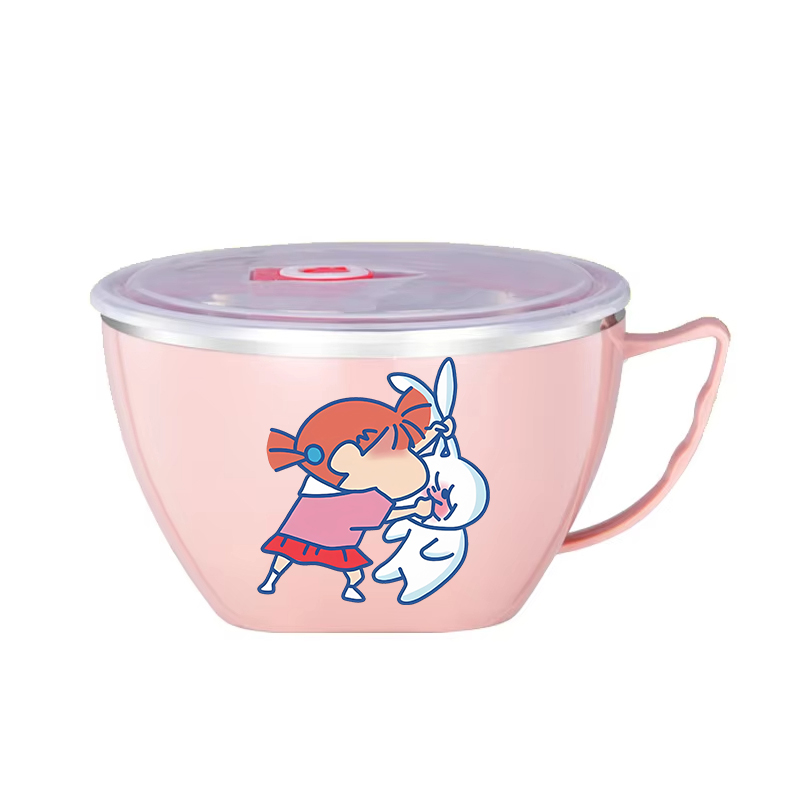 Crayon Shin-chan Noodle Bowl L - مراجعة Dim Sum Basket وسعره