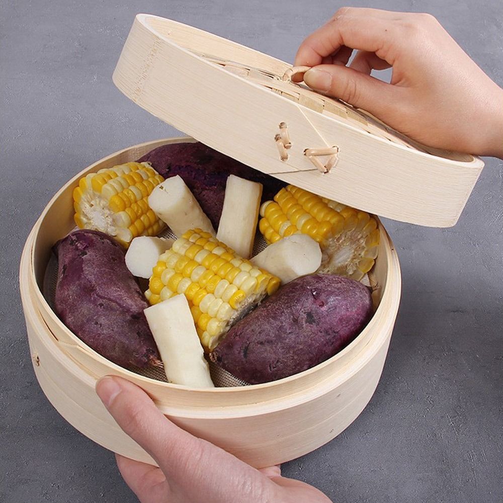 Chinese Steamer Bamboo Steamer - مراجعة Bao Steamer Bamboo وسعره