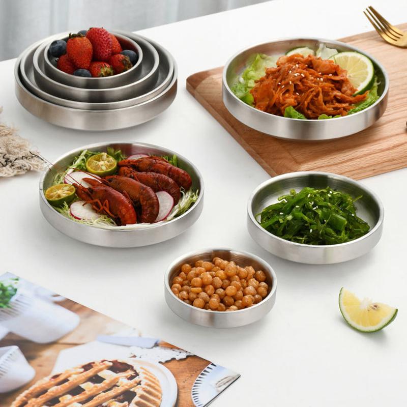 Flat 201/304 Stainless Steel D - مراجعة Dim Sum Basket وسعره