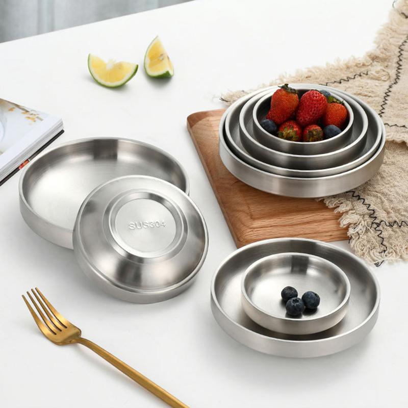Flat 201/304 Stainless Steel D - مراجعة Dim Sum Basket وسعره