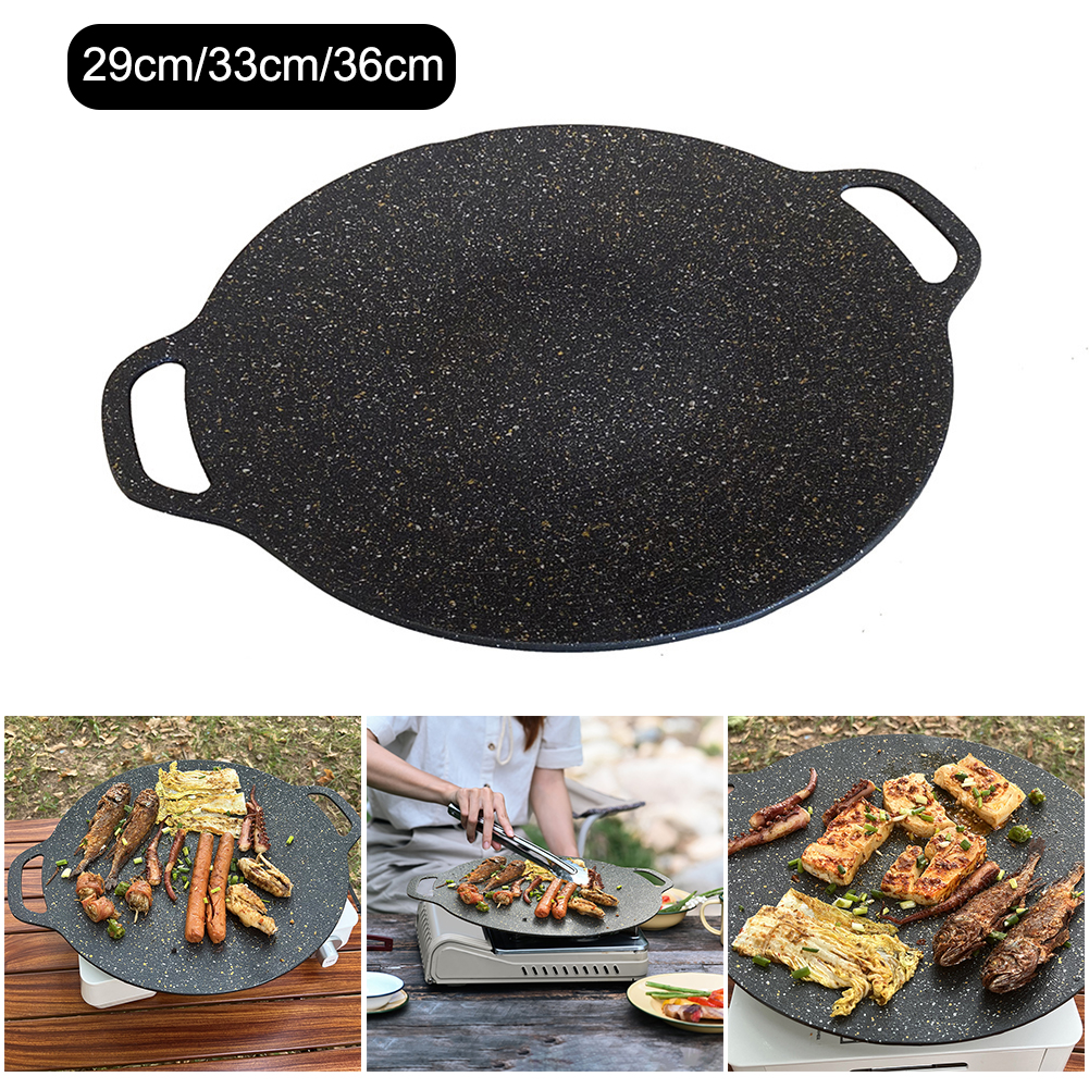 Grilling Pan Non-stick Oil Fry - مراجعة Danish Pancake Pan وسعره