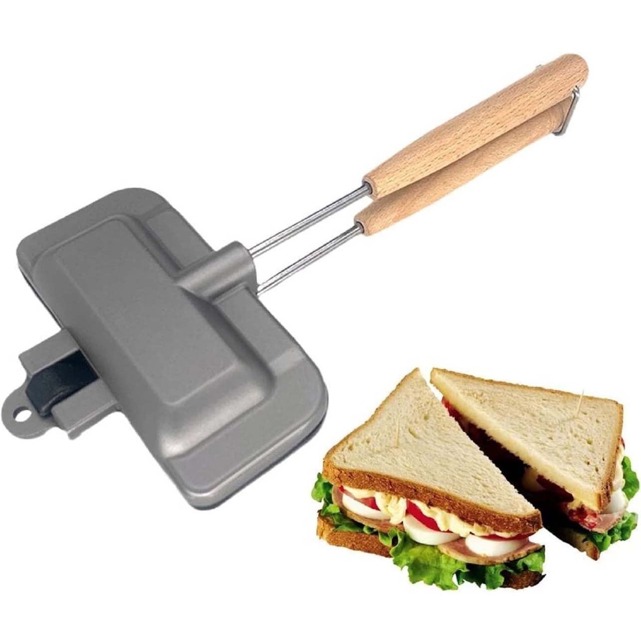 Breakfast Sandwich Maker, 4w1h - مراجعة Hot Dog Press وسعره