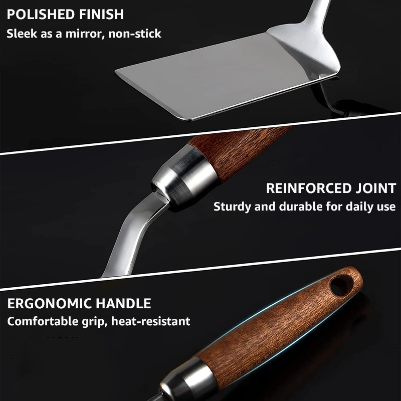 Stainless Steel Spatula with W - مراجعة Okonomiyaki Spatula وسعره