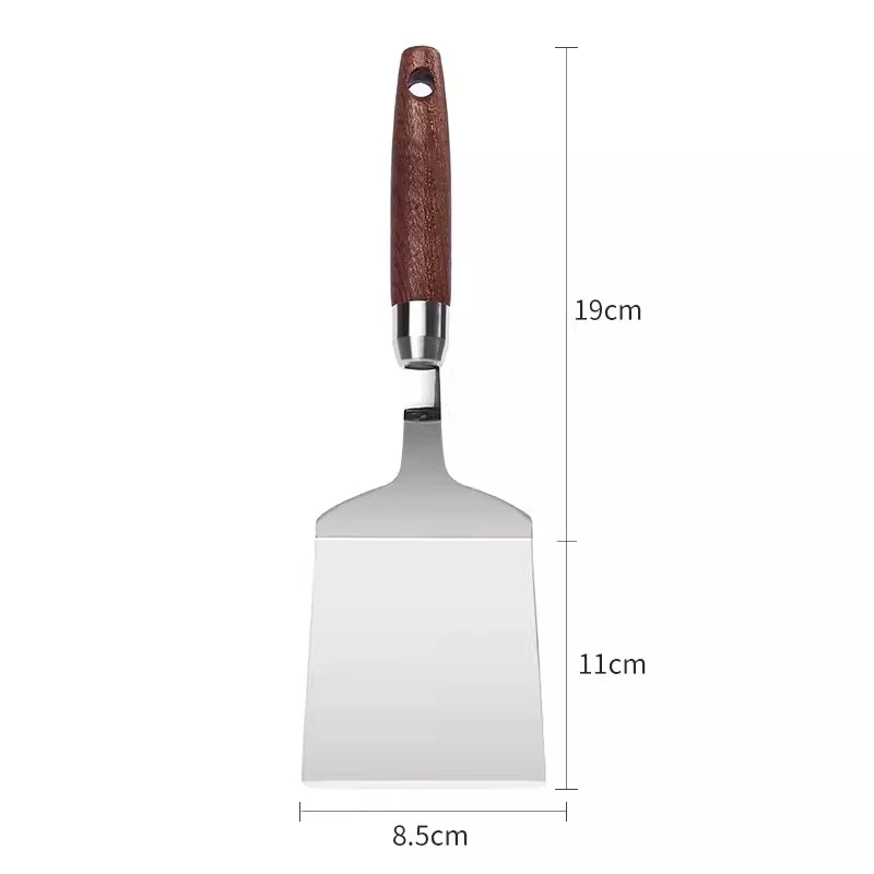 Stainless Steel Spatula with W - مراجعة Okonomiyaki Spatula وسعره