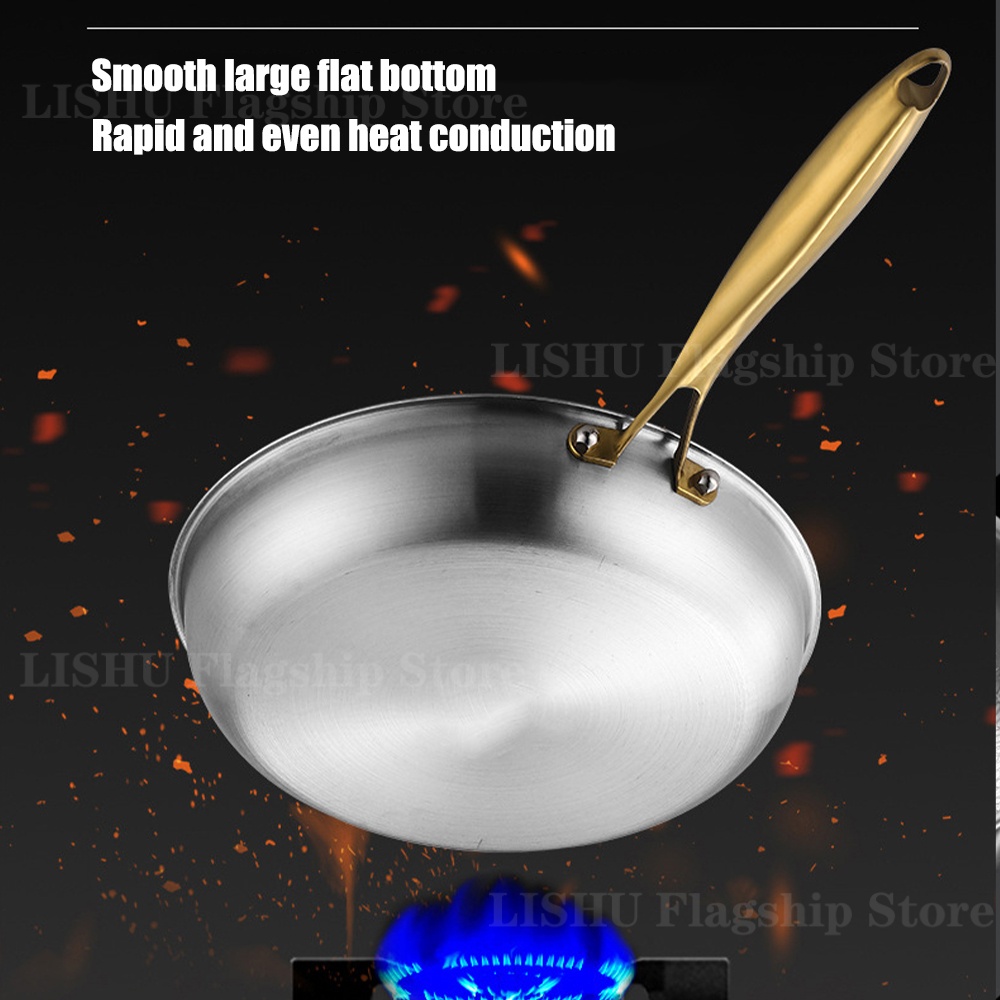 22/24/26/28/30cm Titanium Stai - مراجعة Egg Waffle Pan وسعره