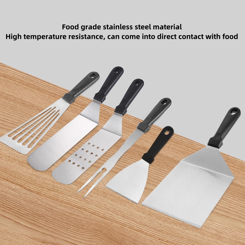 Kitchen Stainless Steel Scrape - مراجعة Okonomiyaki Spatula وسعره