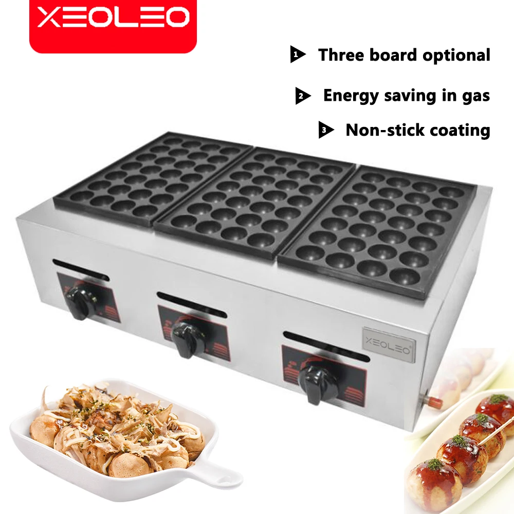 XEOLEO Commercial Desktop 3-pl - مراجعة Takoyaki Grill Plate وسعره