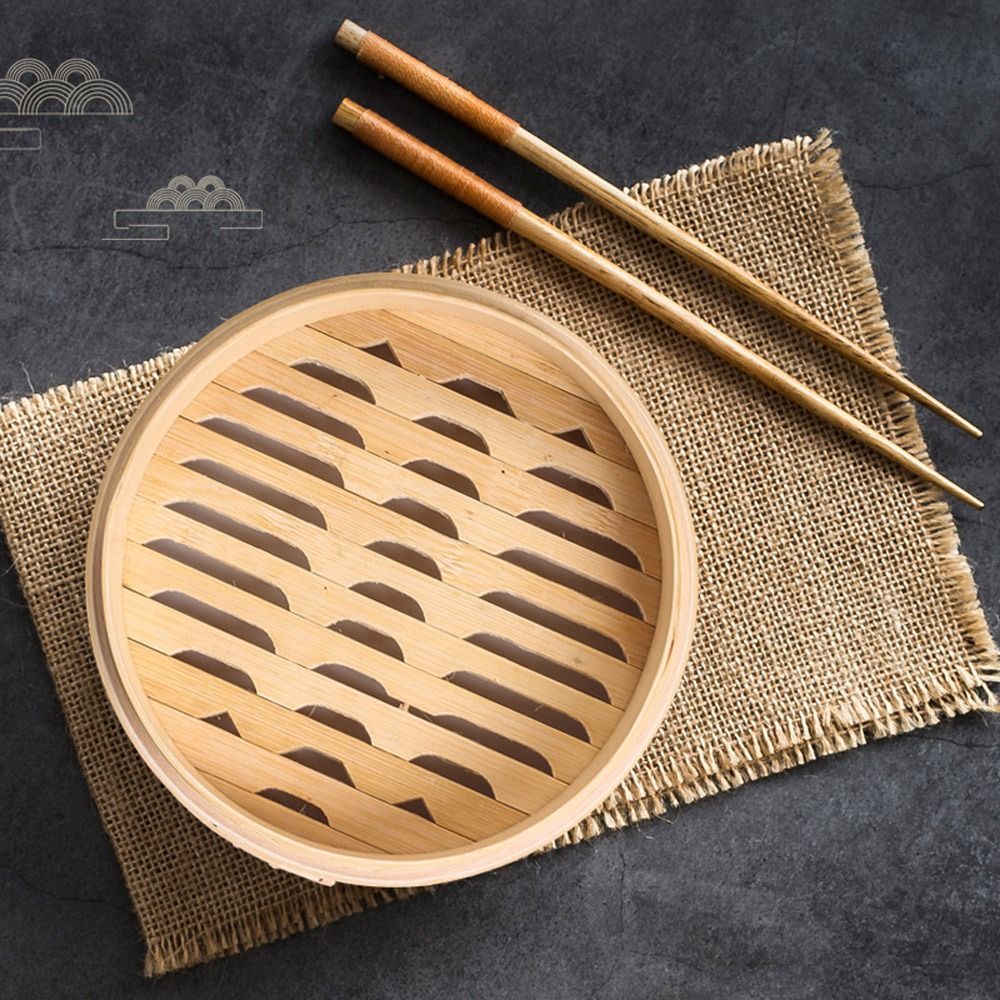 Bamboo Steamer Basket with Lid - مراجعة Bao Steamer Bamboo وسعره