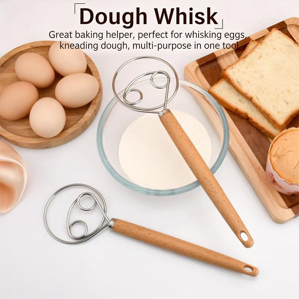 Wooden Hanlde Danish Dough Mix - مراجعة Danish Pancake Pan وسعره