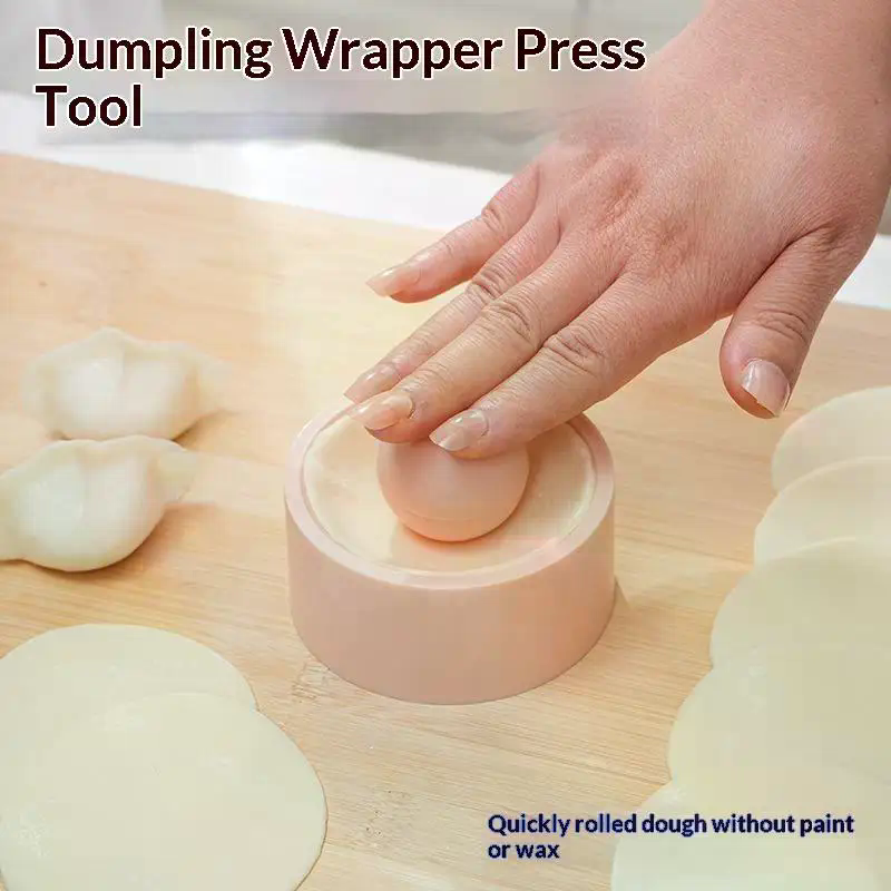 Dumpling Skin Maker Dough Pres - مراجعة Dumpling Press Set وسعره