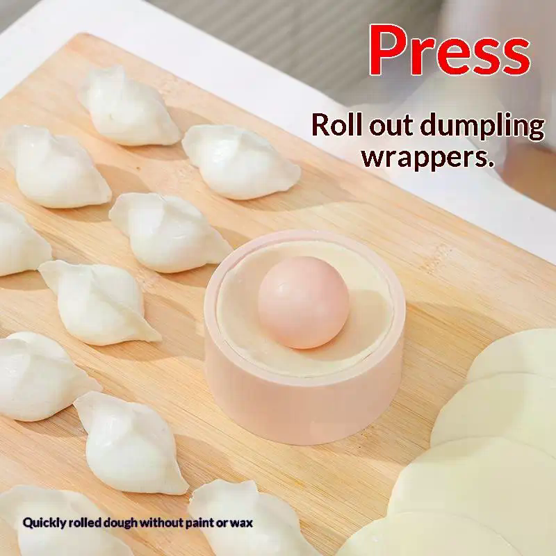Dumpling Skin Maker Dough Pres - مراجعة Dumpling Press Set وسعره