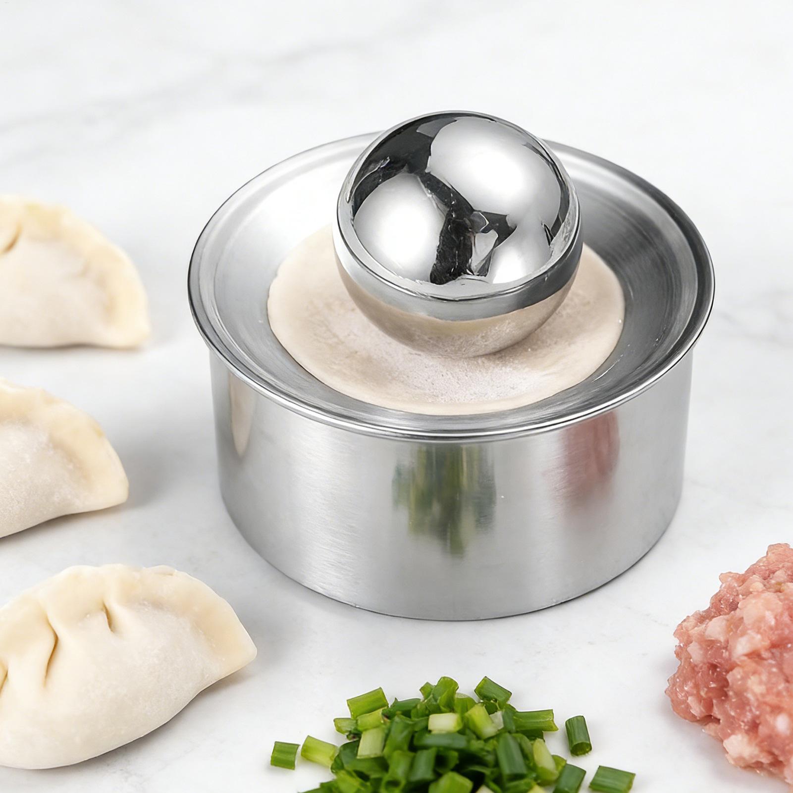 Manual Dumpling Wrapper Press  - مراجعة Dumpling Press Set وسعره