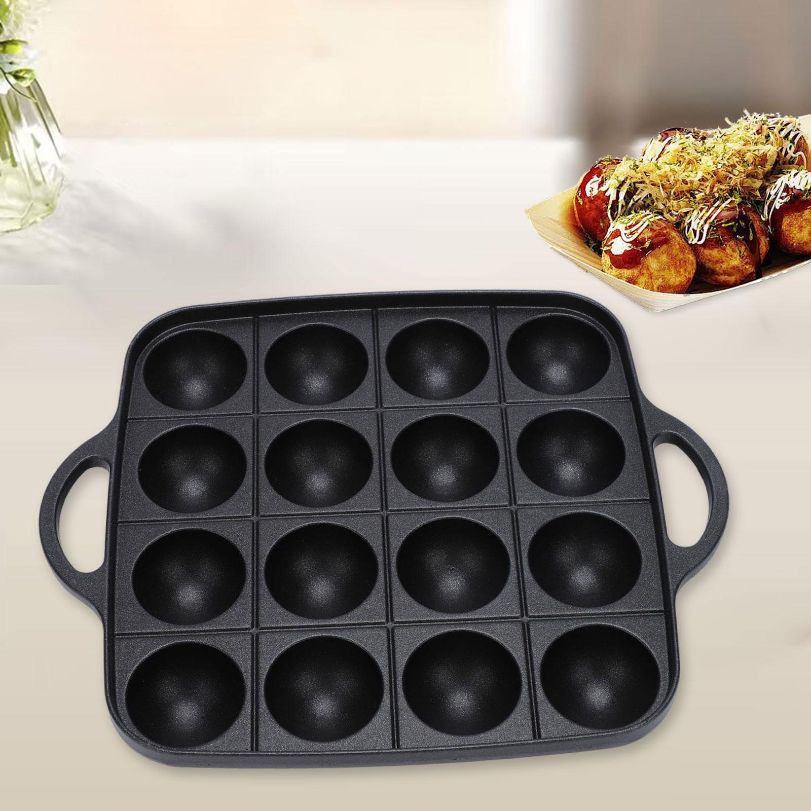 Takoyaki Grill Pan 16 Cavities - مراجعة Takoyaki Grill Plate وسعره