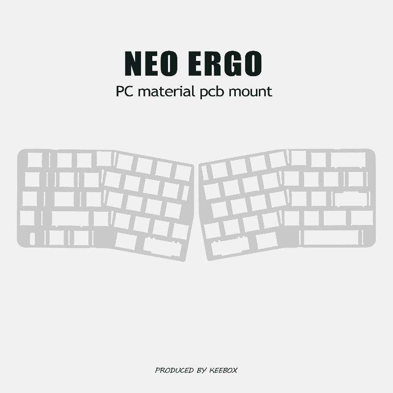 Neo Ergo Keyboard Positioning  - مراجعة Crepe Pan Carbon وسعره