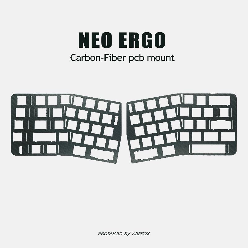 Neo Ergo Keyboard Positioning  - مراجعة Crepe Pan Carbon وسعره