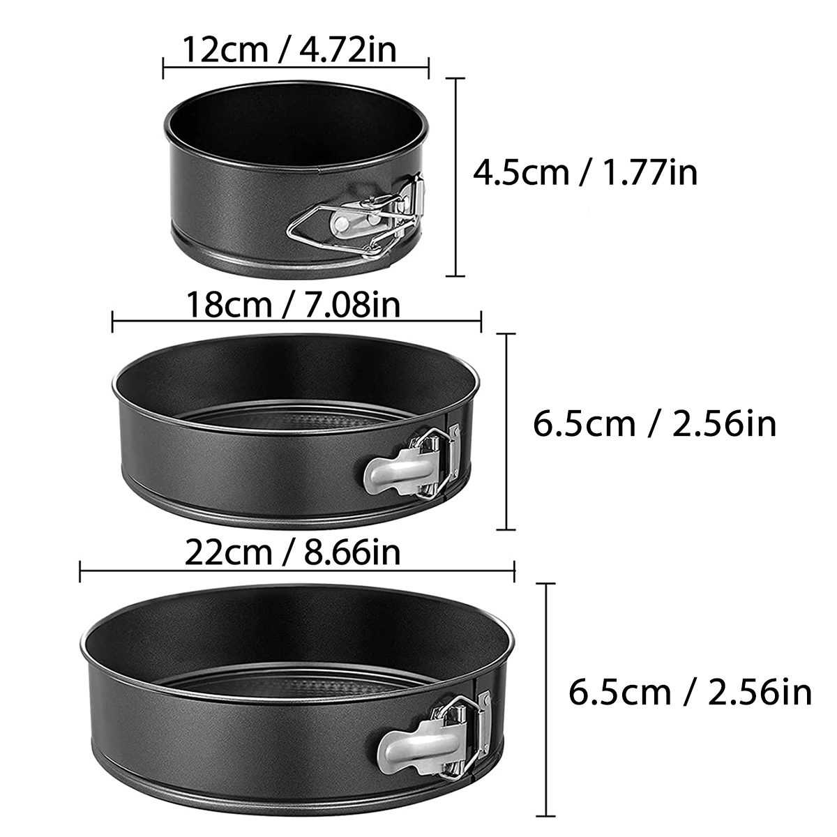 1PC, 3PCS Cake Pan Set, Round  - مراجعة Egg Waffle Pan وسعره