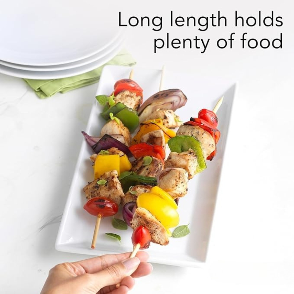 1350/90Pcs Natural BBQ Skewers - مراجعة Corn Dog Stick وسعره