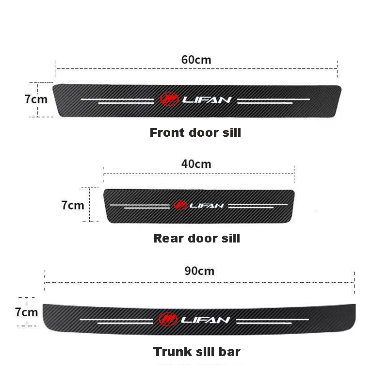 Car Door Threshold Scuff Plate - مراجعة Crepe Pan Carbon وسعره