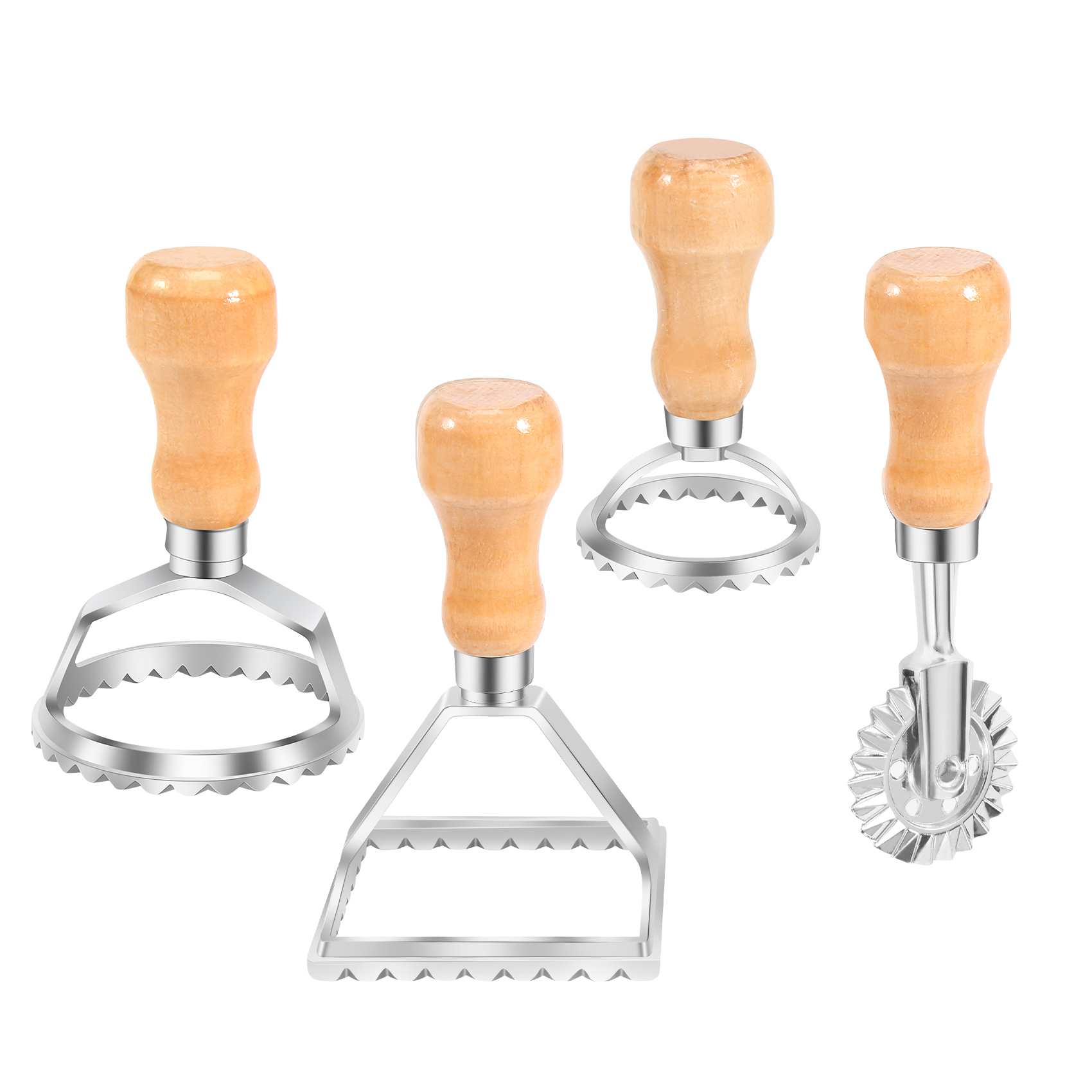 A11I Ravioli Maker Cutter Stam - مراجعة Dumpling Press Set وسعره
