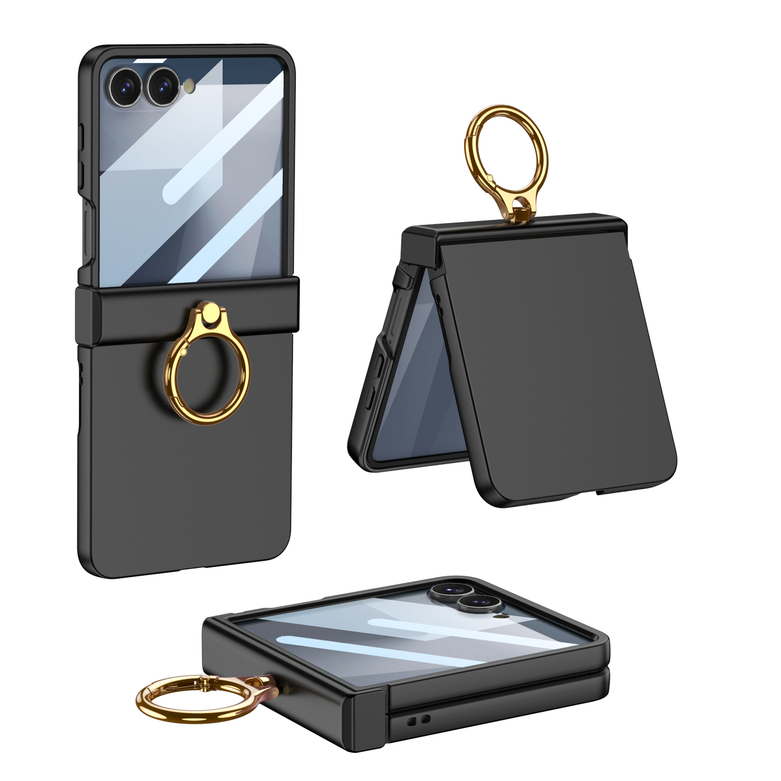 For Samsung Z Flip 7 Ring Stan - مراجعة Taco Stand Holder وسعره