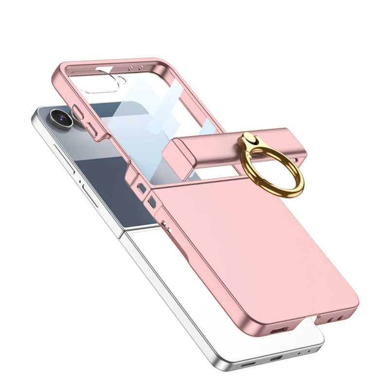 For Samsung Z Flip 7 Ring Stan - مراجعة Taco Stand Holder وسعره