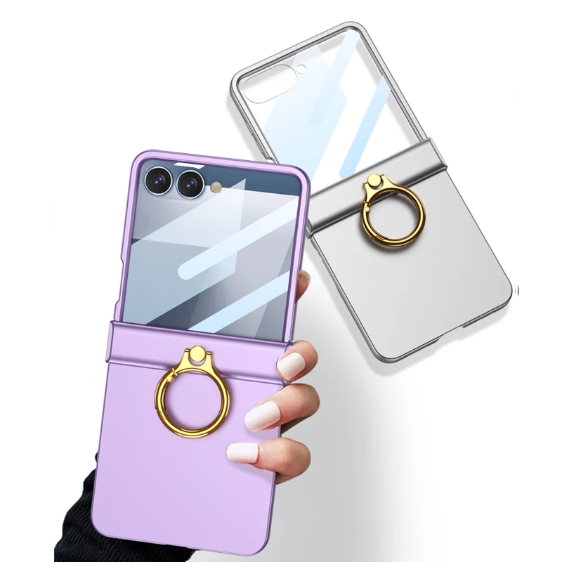 For Samsung Z Flip 7 Ring Stan - مراجعة Taco Stand Holder وسعره