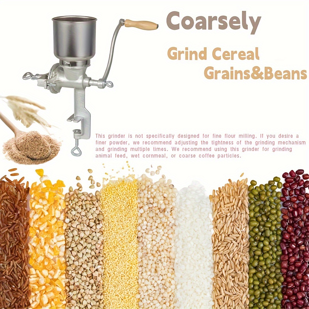 High Hopper Grain Mill Cast Ir - مراجعة Cast Iron Corn وسعره