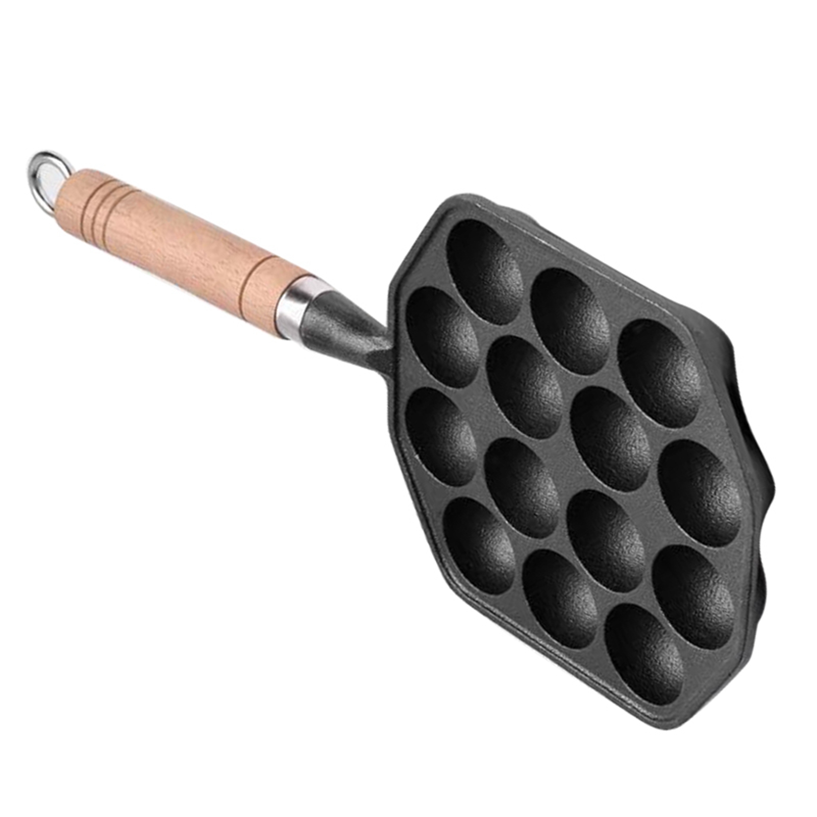 14 Holes Takoyaki Pan Nonstick - مراجعة Egg Waffle Pan وسعره