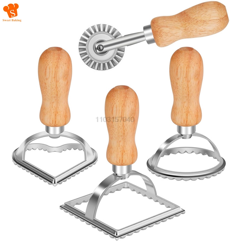 3/4Pcs Manual Pasta Molds Set  - مراجعة Dumpling Press Set وسعره