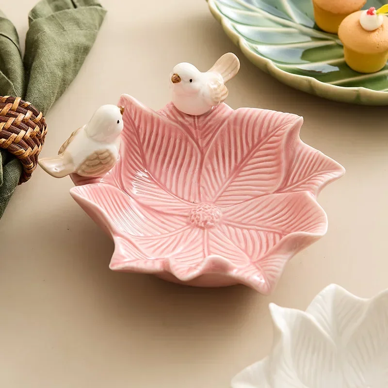 Cute Bird Tray Ceramic Jewelry - مراجعة Dim Sum Basket وسعره