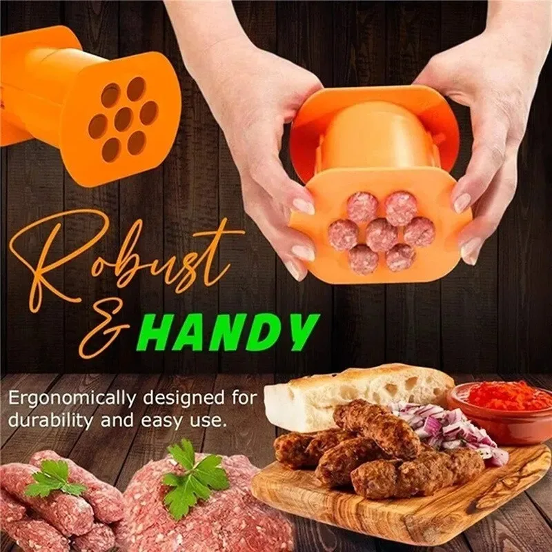 One Press Cevapcici Maker Kitc - مراجعة Hot Dog Press وسعره