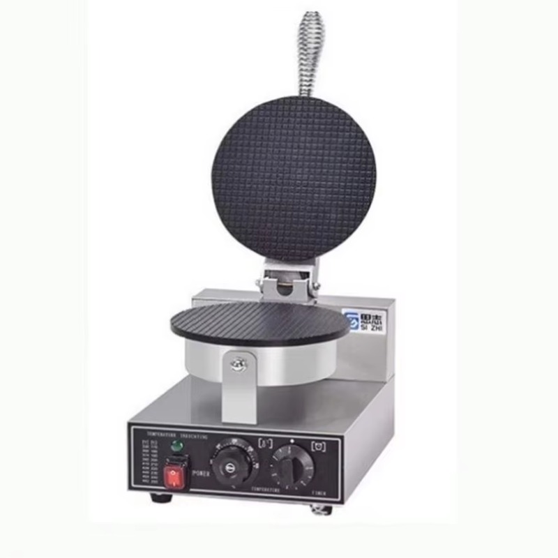 TEBAK Factory Snack Machines E - مراجعة Waffle Cone Maker وسعره