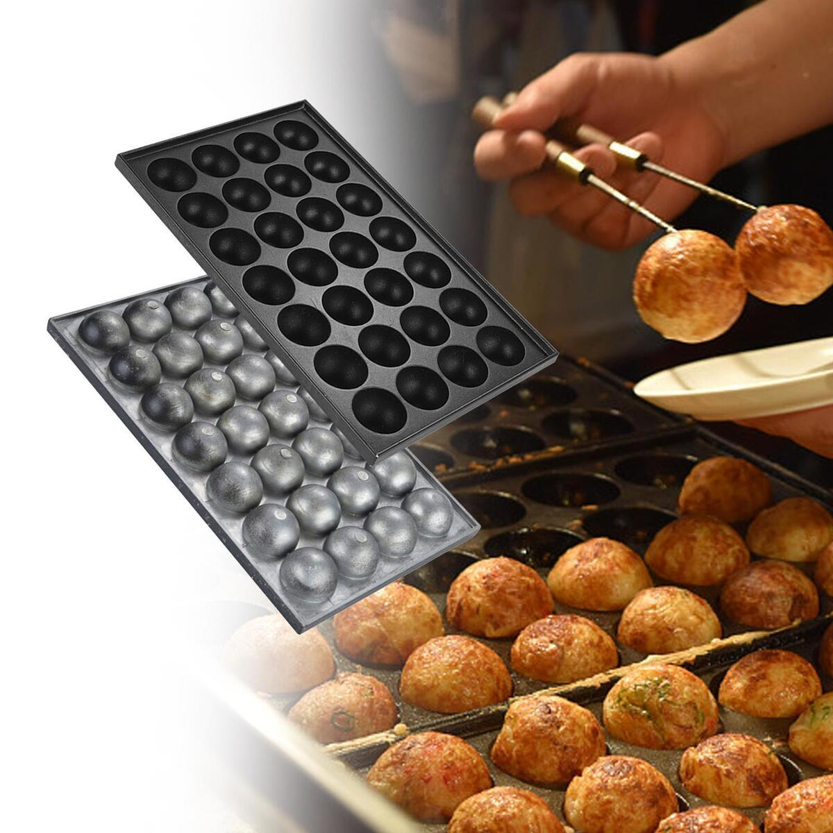 2026Electric Grill Pan Cooker  - مراجعة Takoyaki Grill Plate وسعره