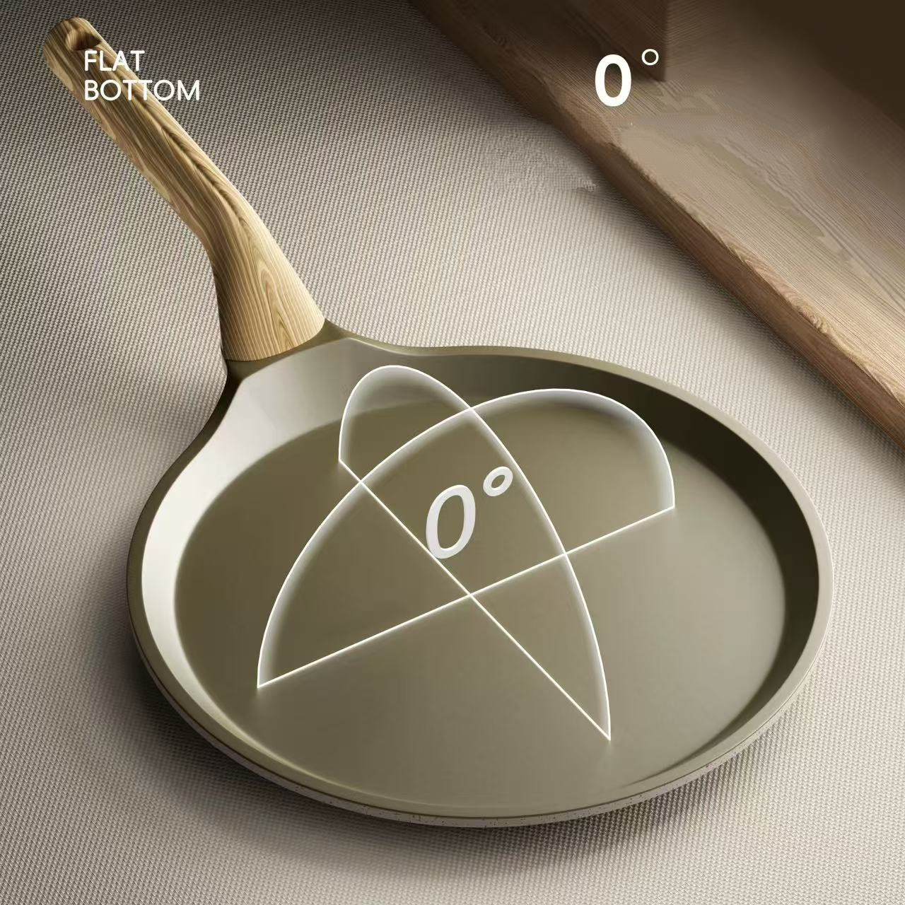 Titanium flat bottomed pan non - مراجعة Mini Pancake Griddle وسعره