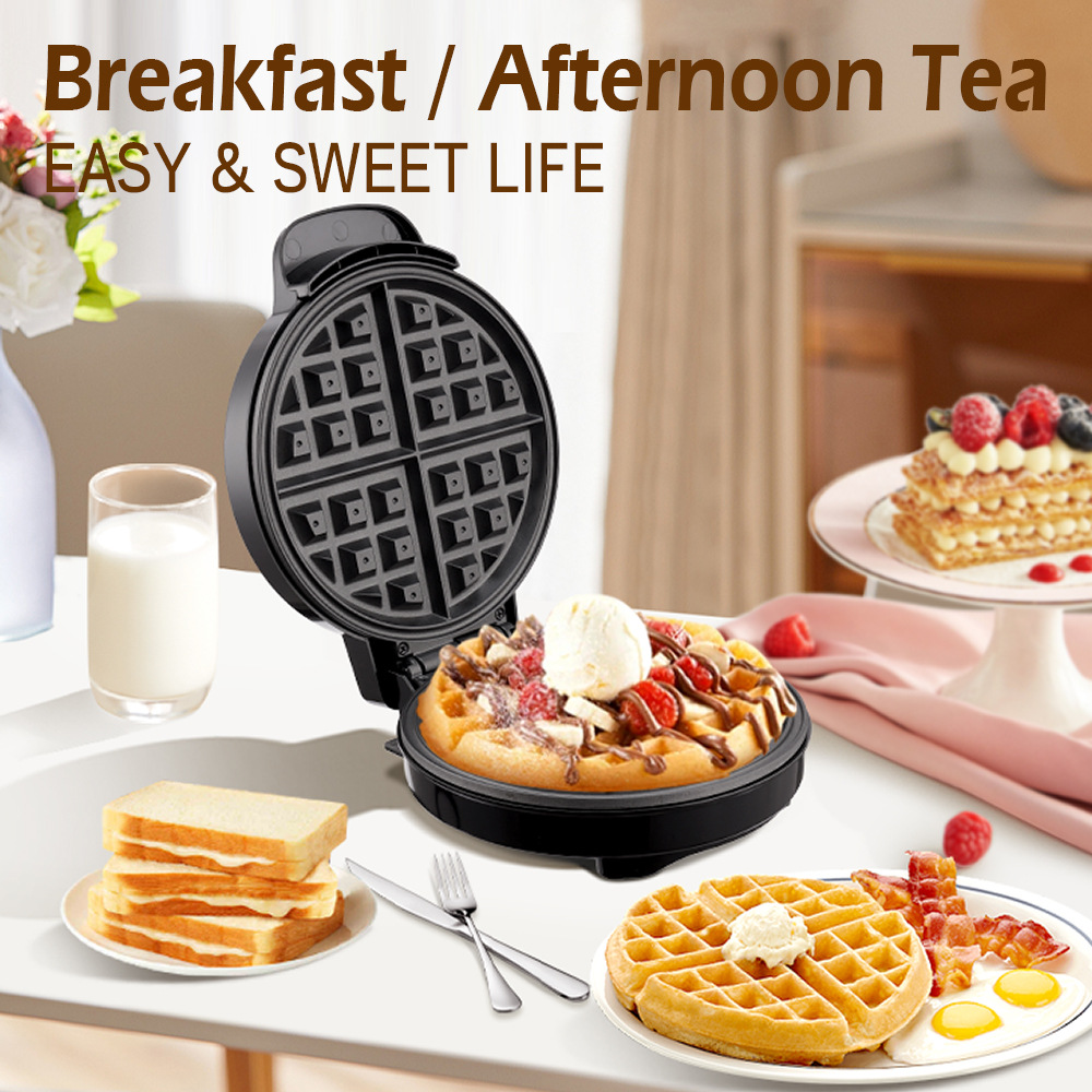 Breakfast Waffle Molds Egg Cak - مراجعة Mini Pancake Griddle وسعره