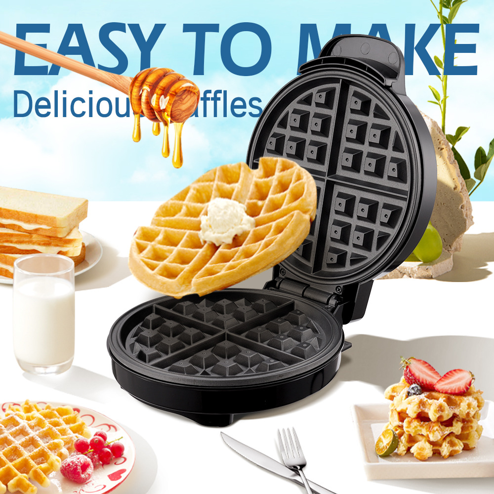 Breakfast Waffle Molds Egg Cak - مراجعة Mini Pancake Griddle وسعره