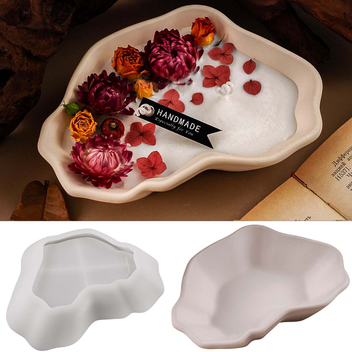 Irregular Candle Bowl Silicone - مراجعة Potsticker Mold وسعره