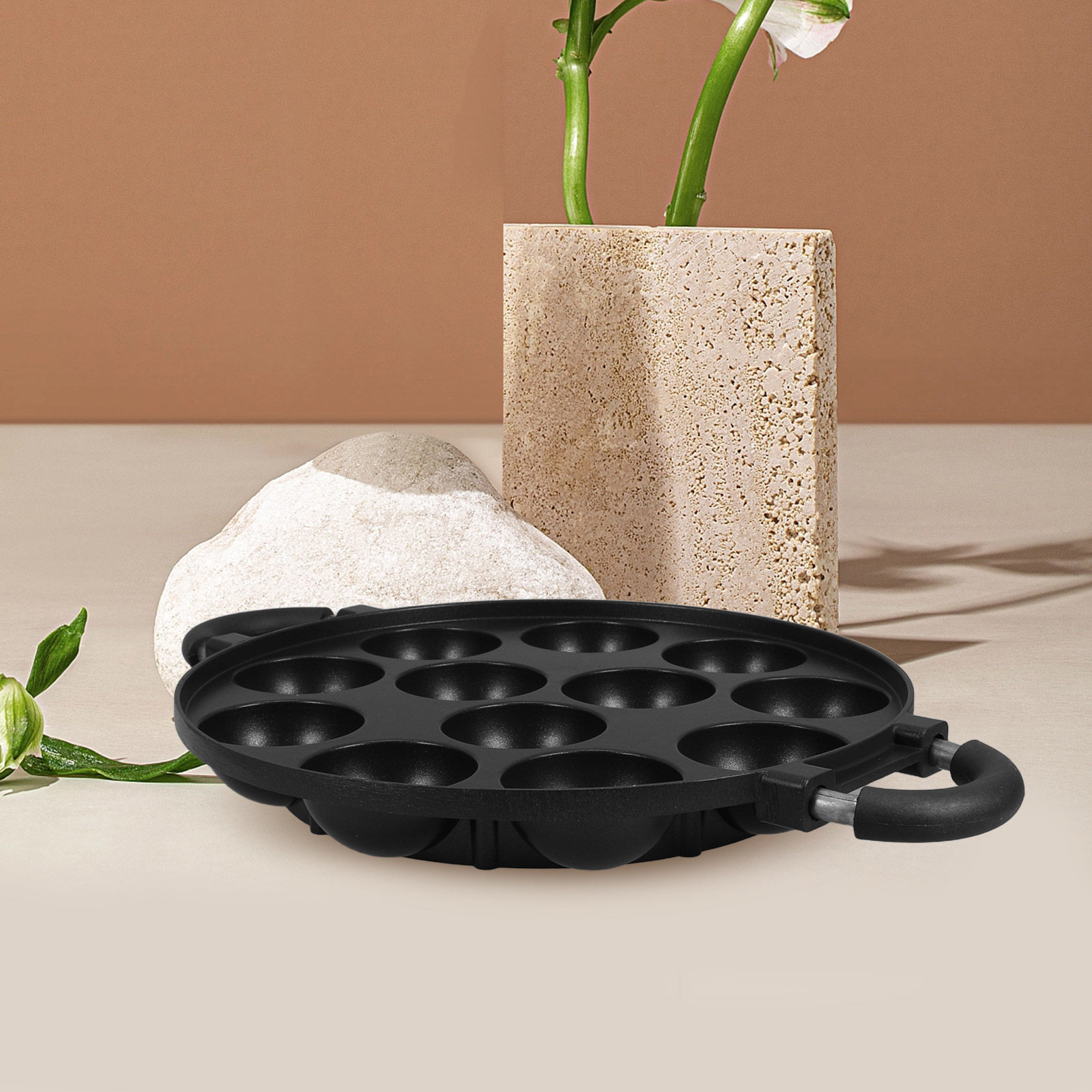 12 Hole Takoyaki Pan Nonstick  - مراجعة Takoyaki Grill Plate وسعره