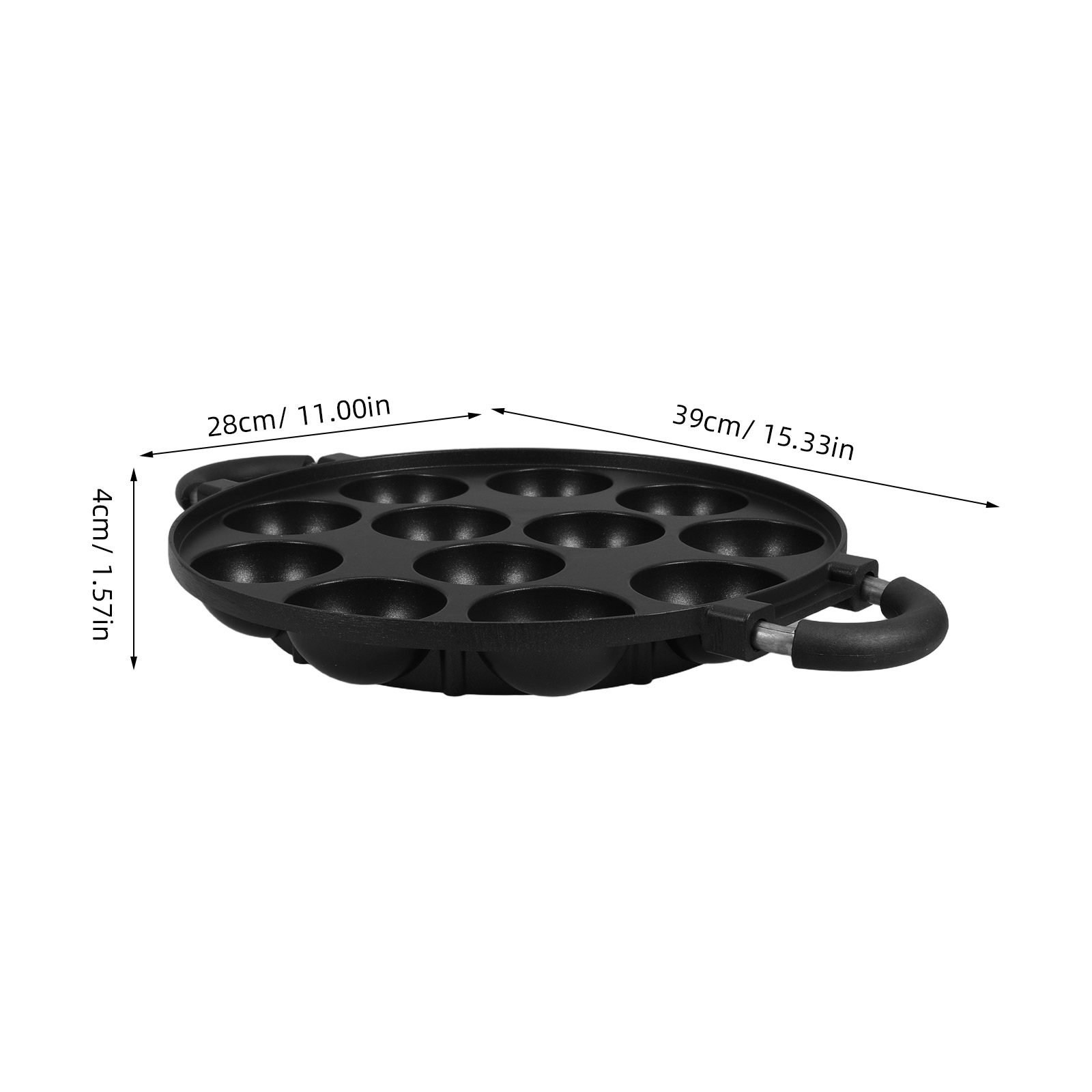 12 Hole Takoyaki Pan Nonstick  - مراجعة Takoyaki Grill Plate وسعره