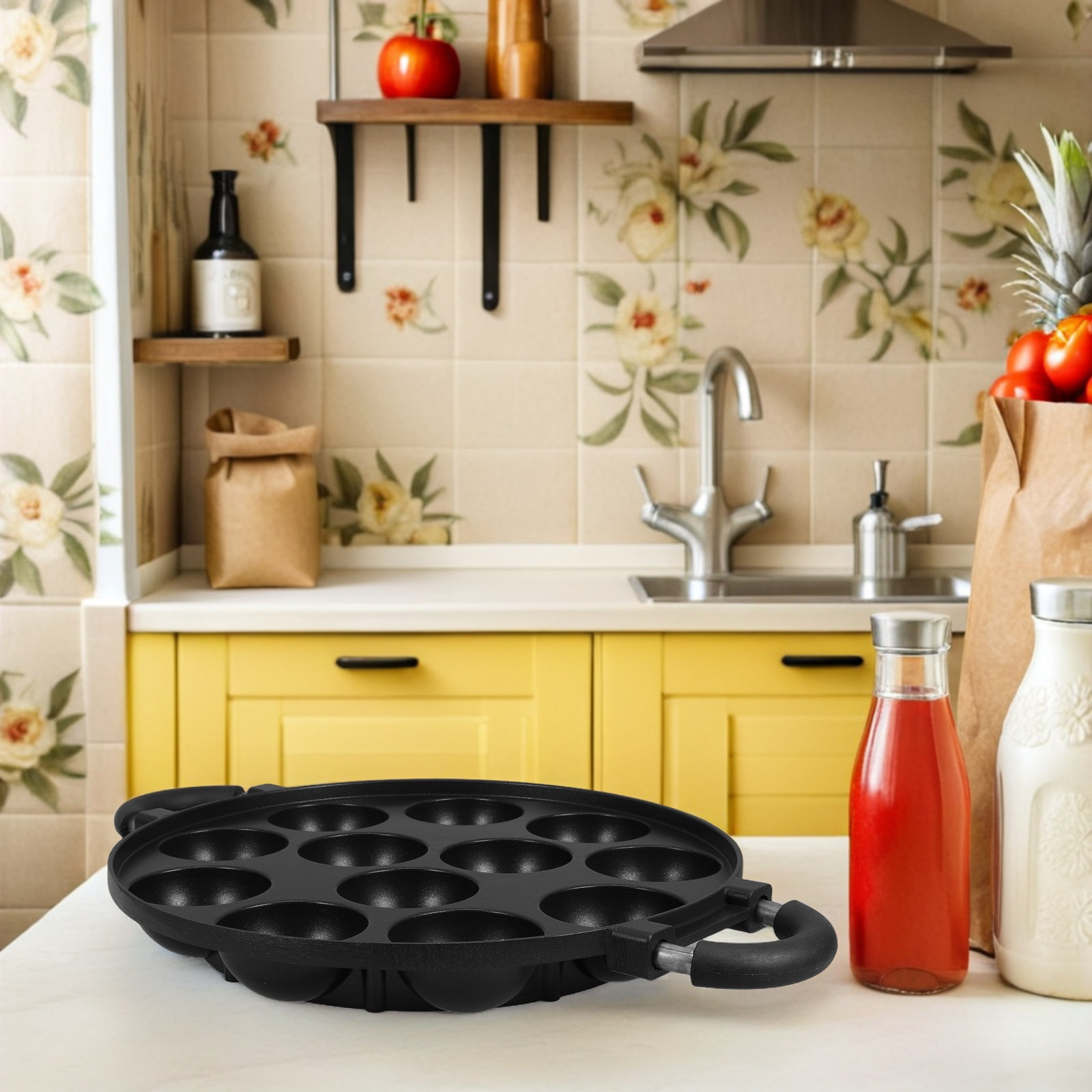 12 Hole Takoyaki Pan Nonstick  - مراجعة Takoyaki Grill Plate وسعره