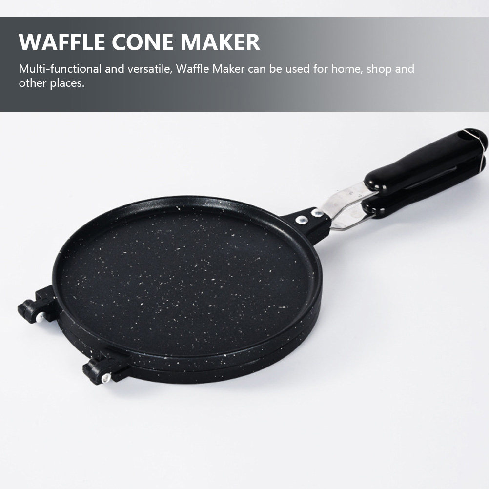 Non-Stick Aluminum Alloy Egg R - مراجعة Waffle Cone Maker وسعره
