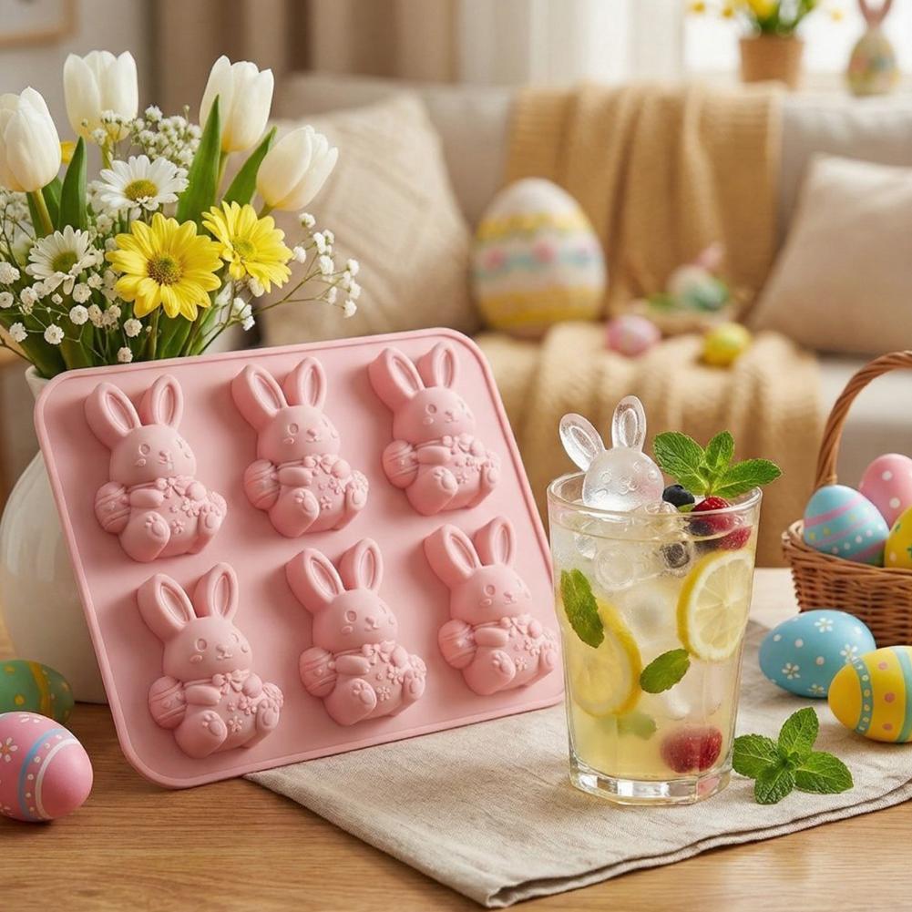 Easter Ice Tray Mold Easter Bu - مراجعة Bunny Cake Mold وسعره