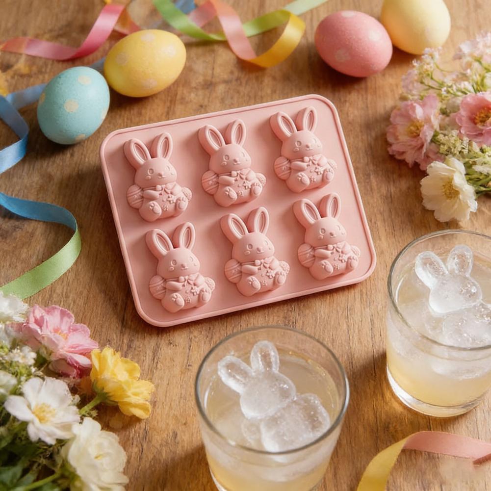 3D Bunny Silicone Ice Mold Cho - مراجعة Bunny Cake Mold وسعره