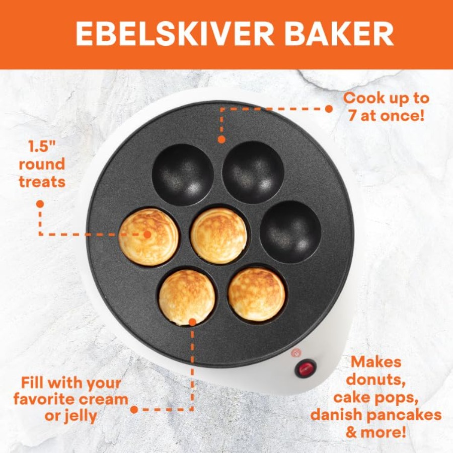 MasterChef Electric Ebelskiver - مراجعة Takoyaki Grill Plate وسعره