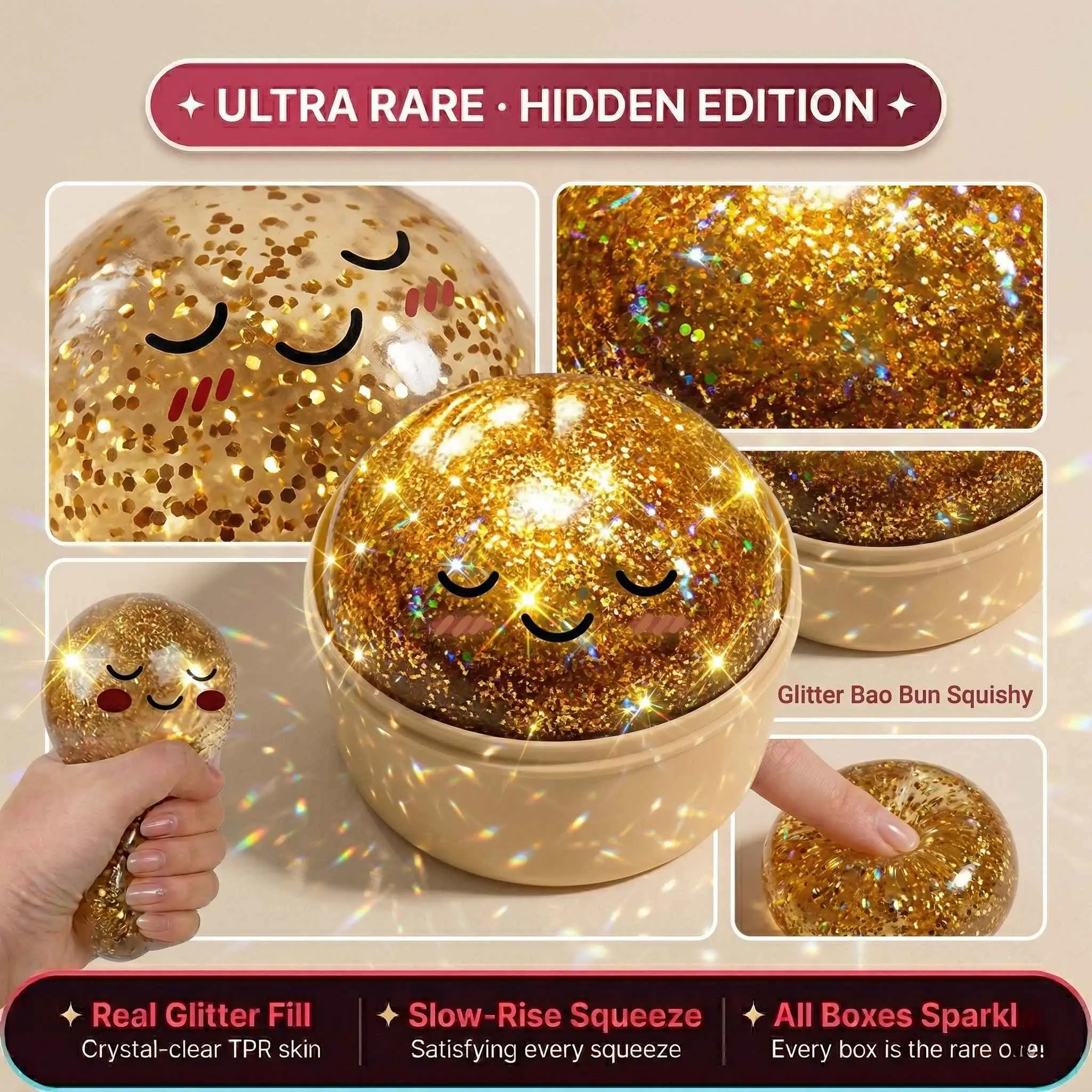 1pc Bamboo Steamer Bao Squishy - مراجعة Bao Steamer Bamboo وسعره