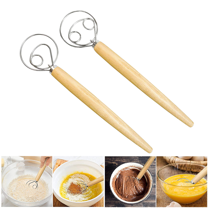 Large Hand Danish Dough Whisk  - مراجعة Danish Pancake Pan وسعره