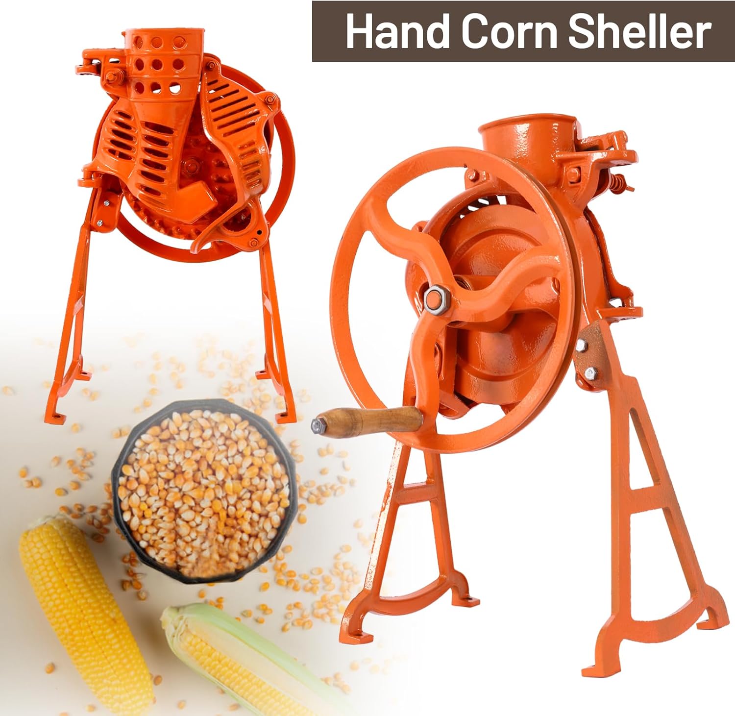 Manual Hand Corn Sheller Heavy - مراجعة Cast Iron Corn وسعره